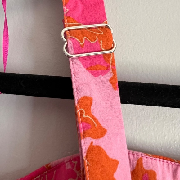 Pink and Orange Crop Tank Top - Picture 5 of 11
